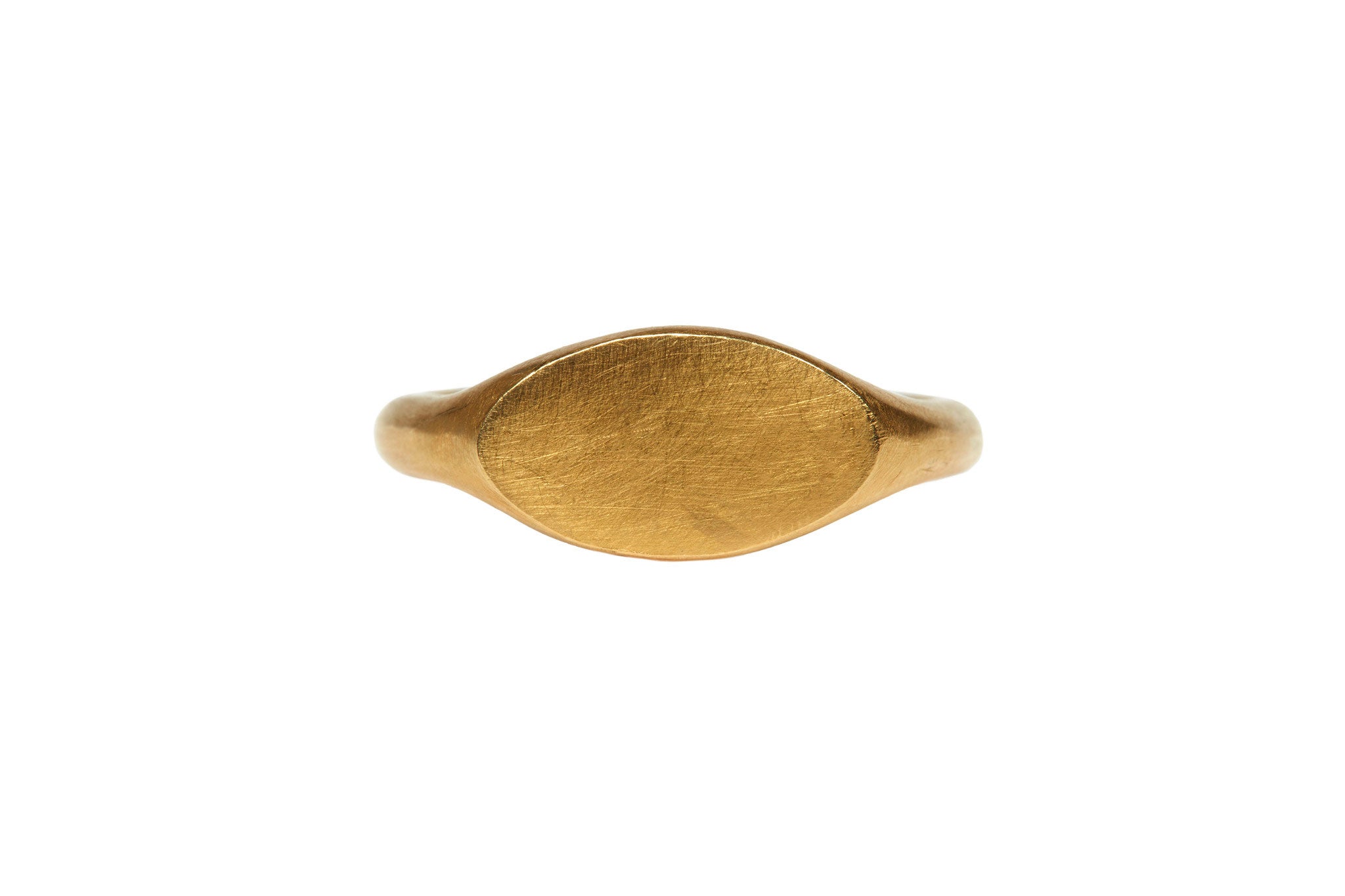 darius jewels hand made fine jewelry 18k yellow gold signet ring v.2 darius khonsary