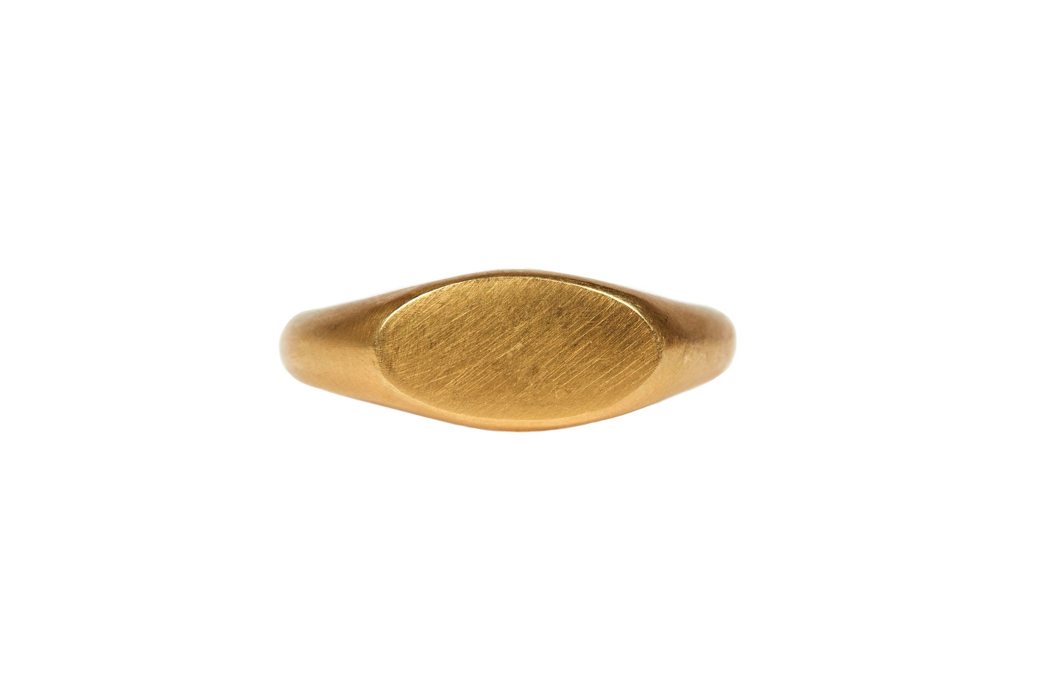 darius jewels hand made fine jewelry 18k yellow gold signet ring v.1 darius khonsary