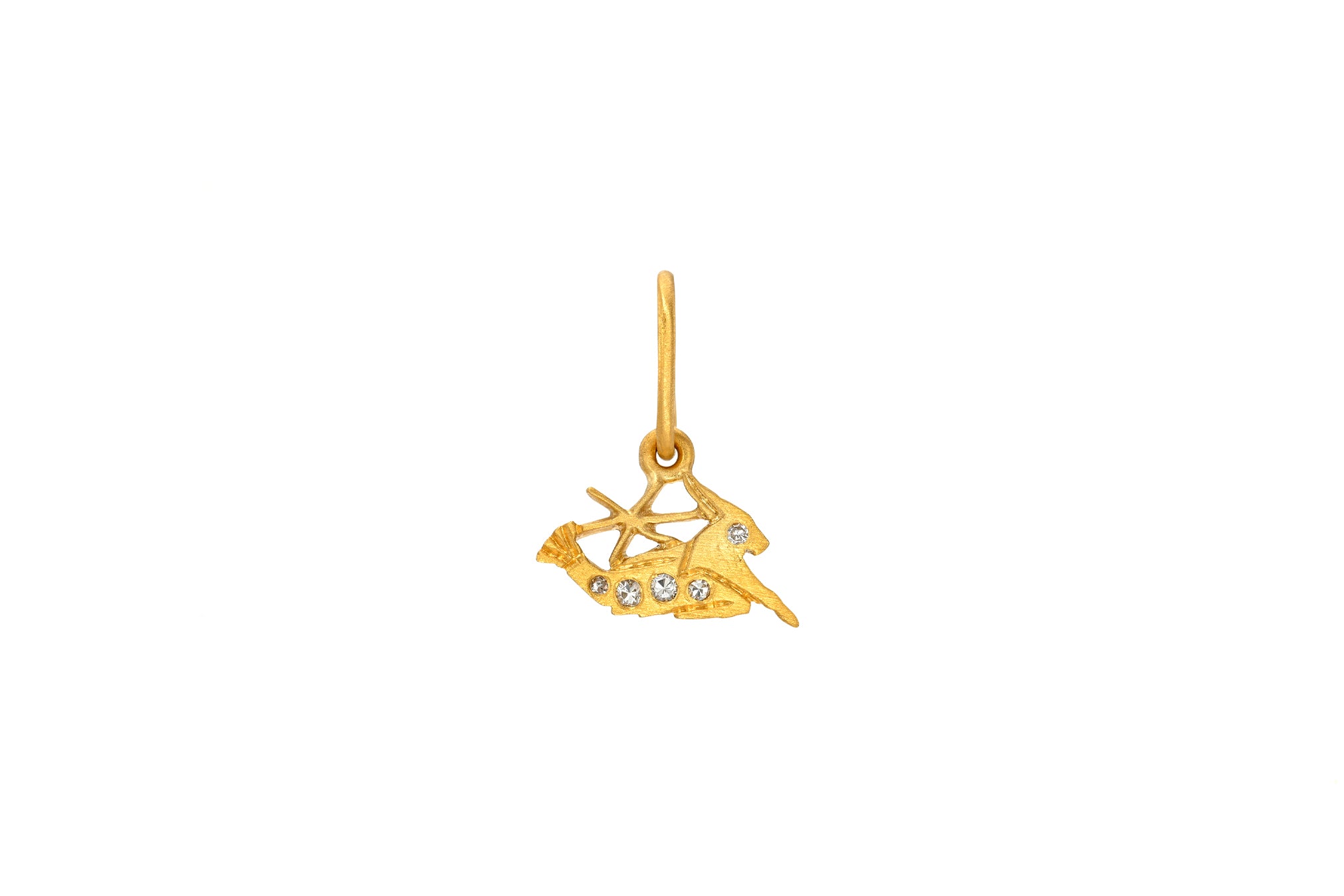 MINI DENDERA DIAMOND ZODIAC CAPRICORN CHARM