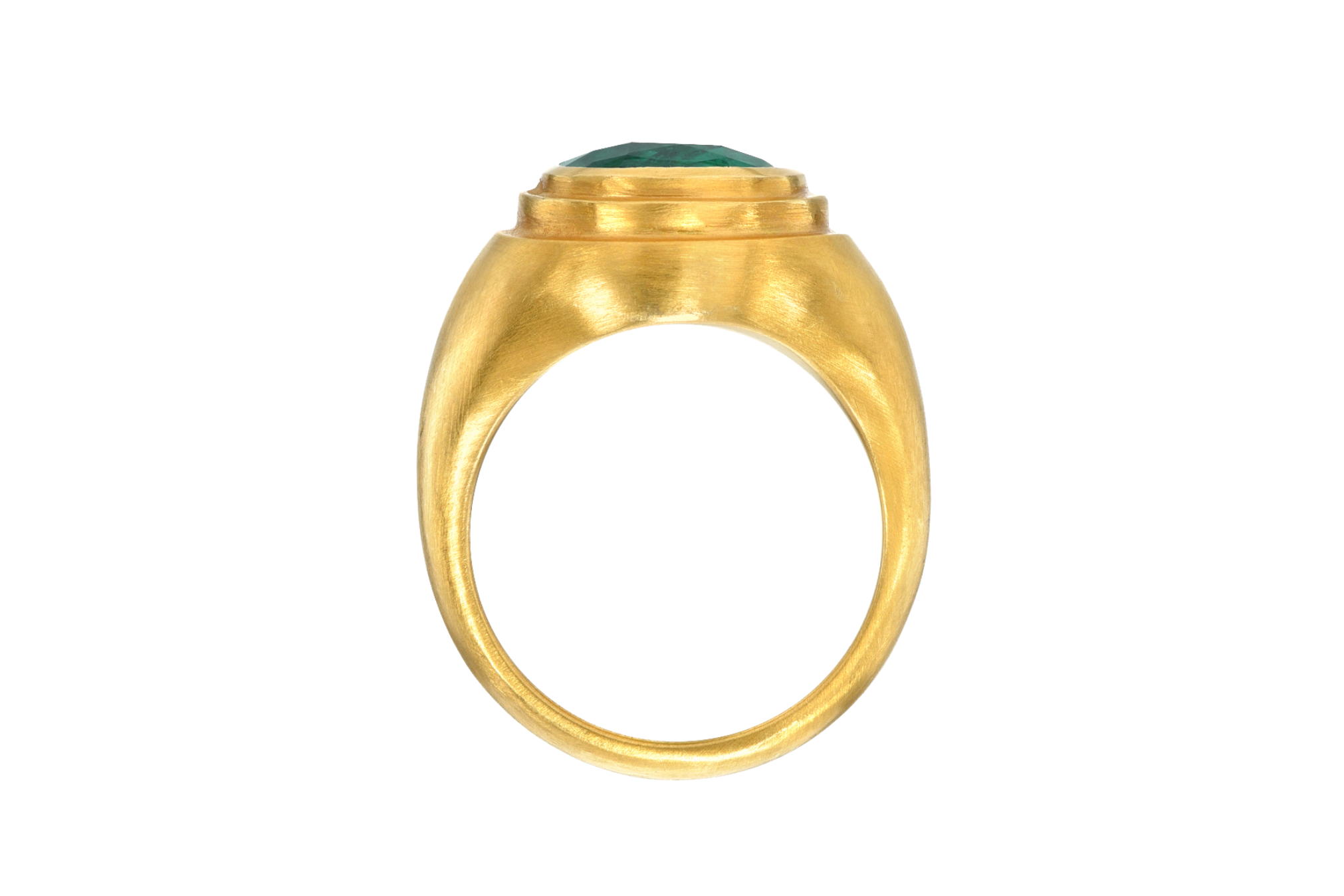 EMERALD ZIGGURAT RING – DARIUS