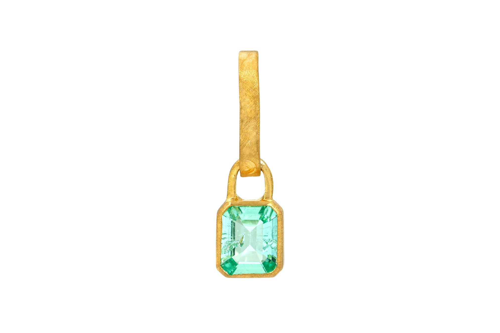 MINT EMERALD PENDANT