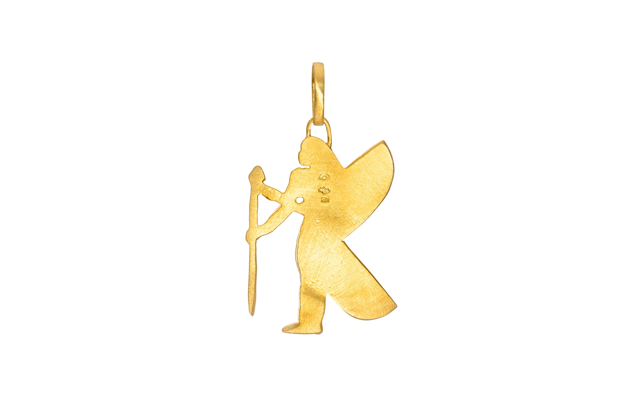 OVERSIZED DENDERA DIAMOND ZODIAC CHARM