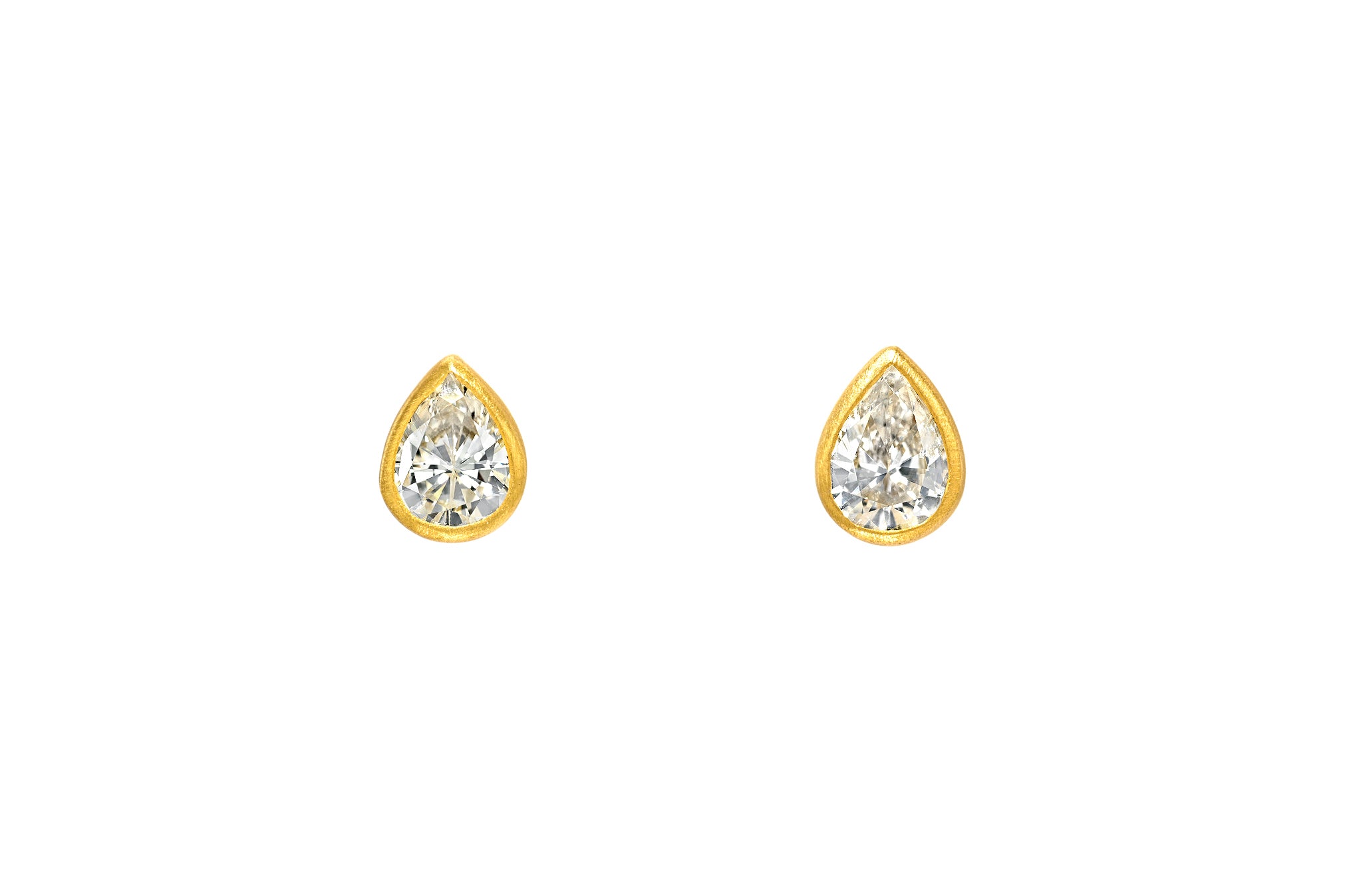 PEAR DIAMOND STUDS