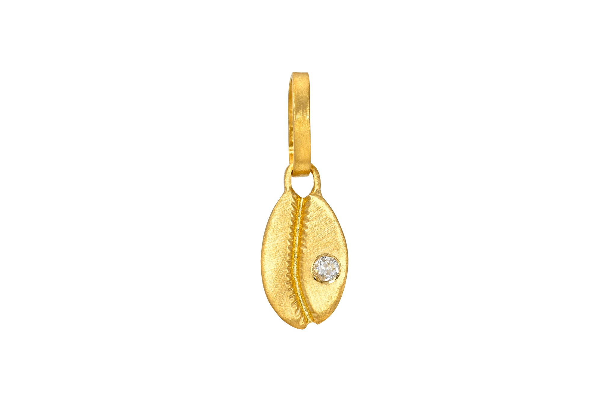 DIAMOND MINI HASANLU COWRIE SHELL CHARM