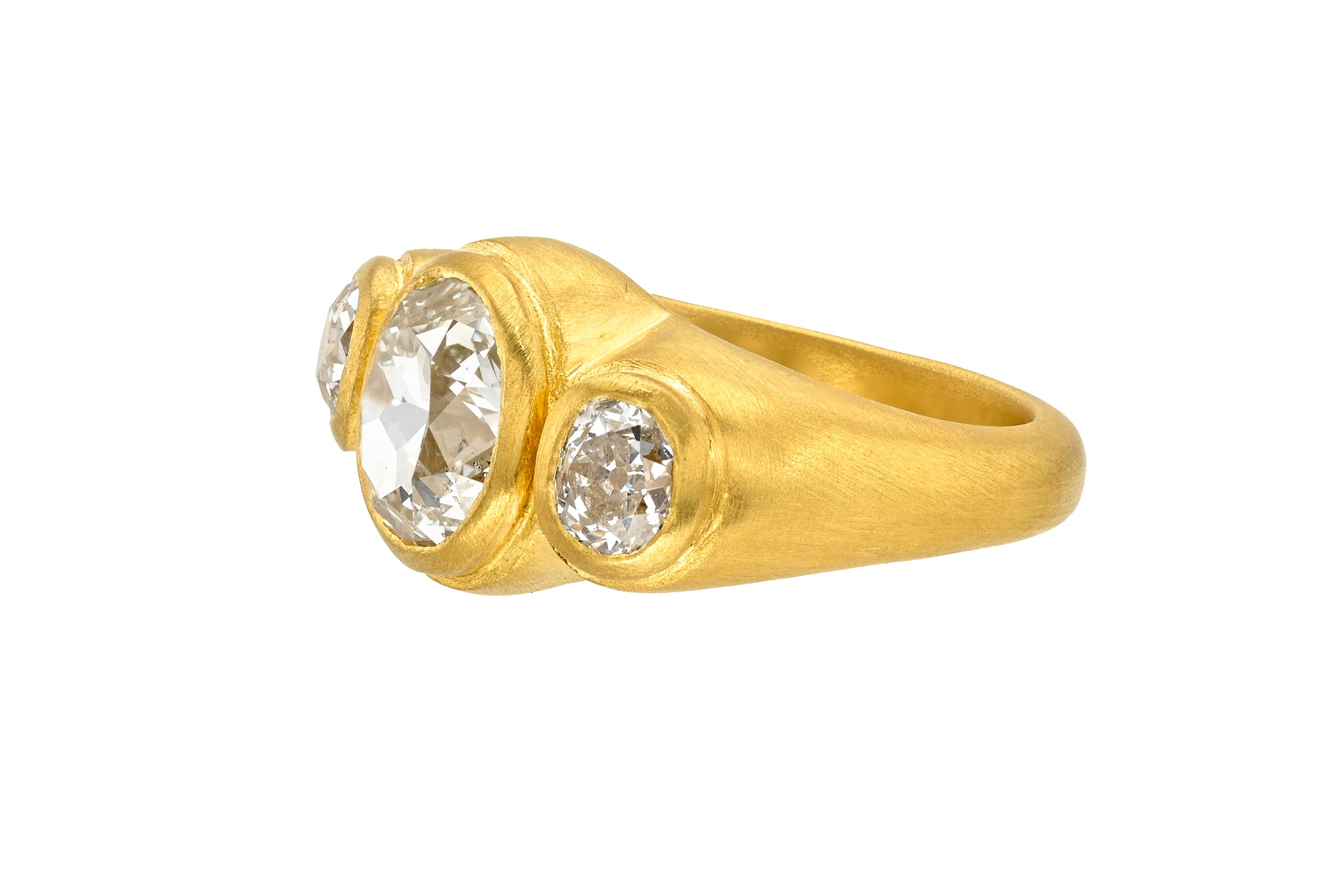 ONE OF A KIND TRIPLE DIAMOND RING