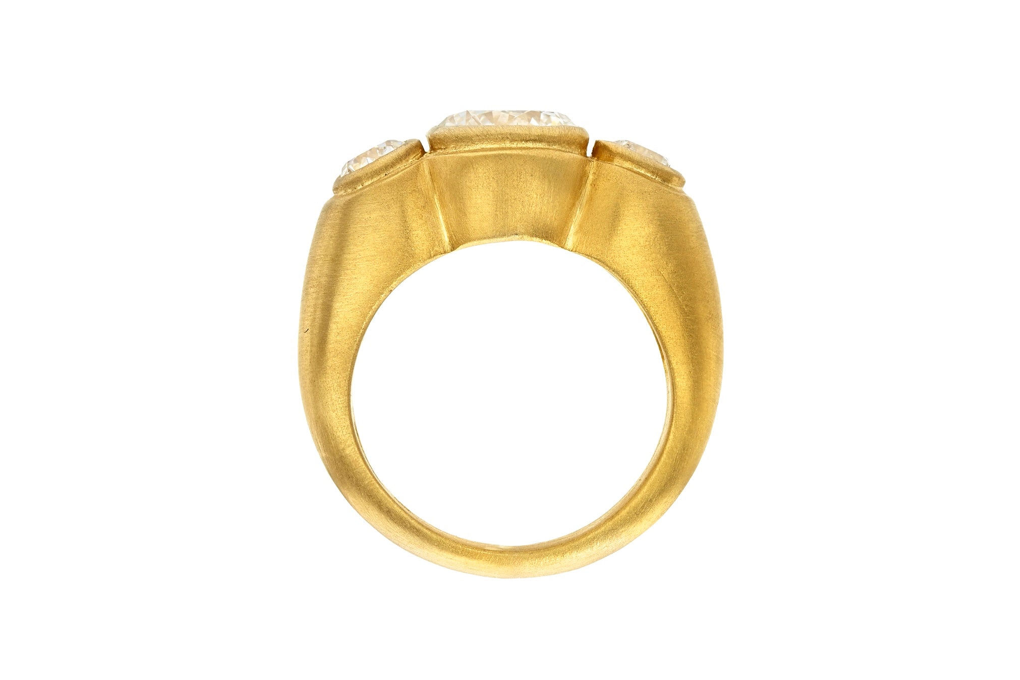 ONE OF A KIND TRIPLE DIAMOND RING