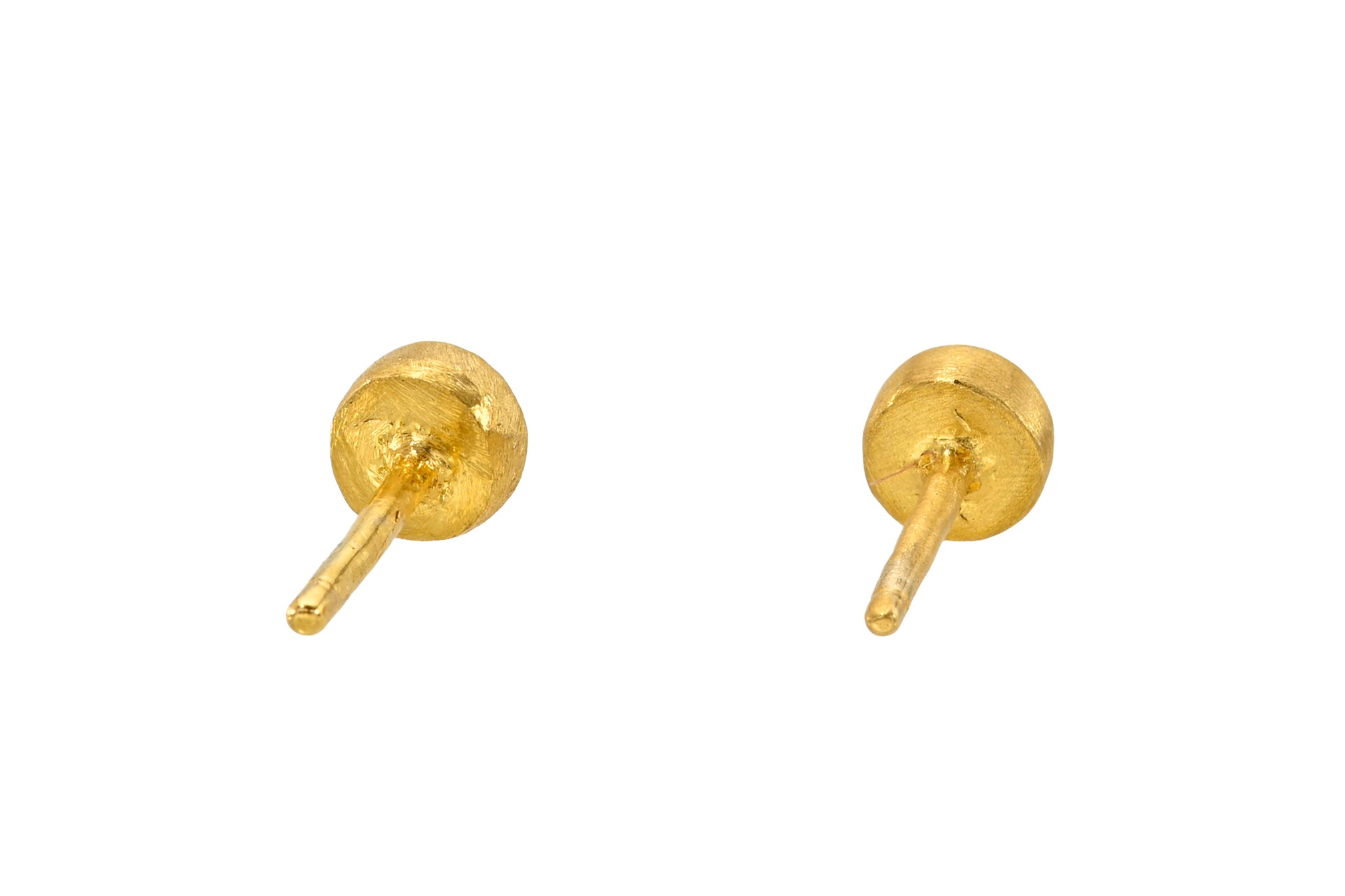 ONE OF A KIND BROWN DIAMOND STUDS