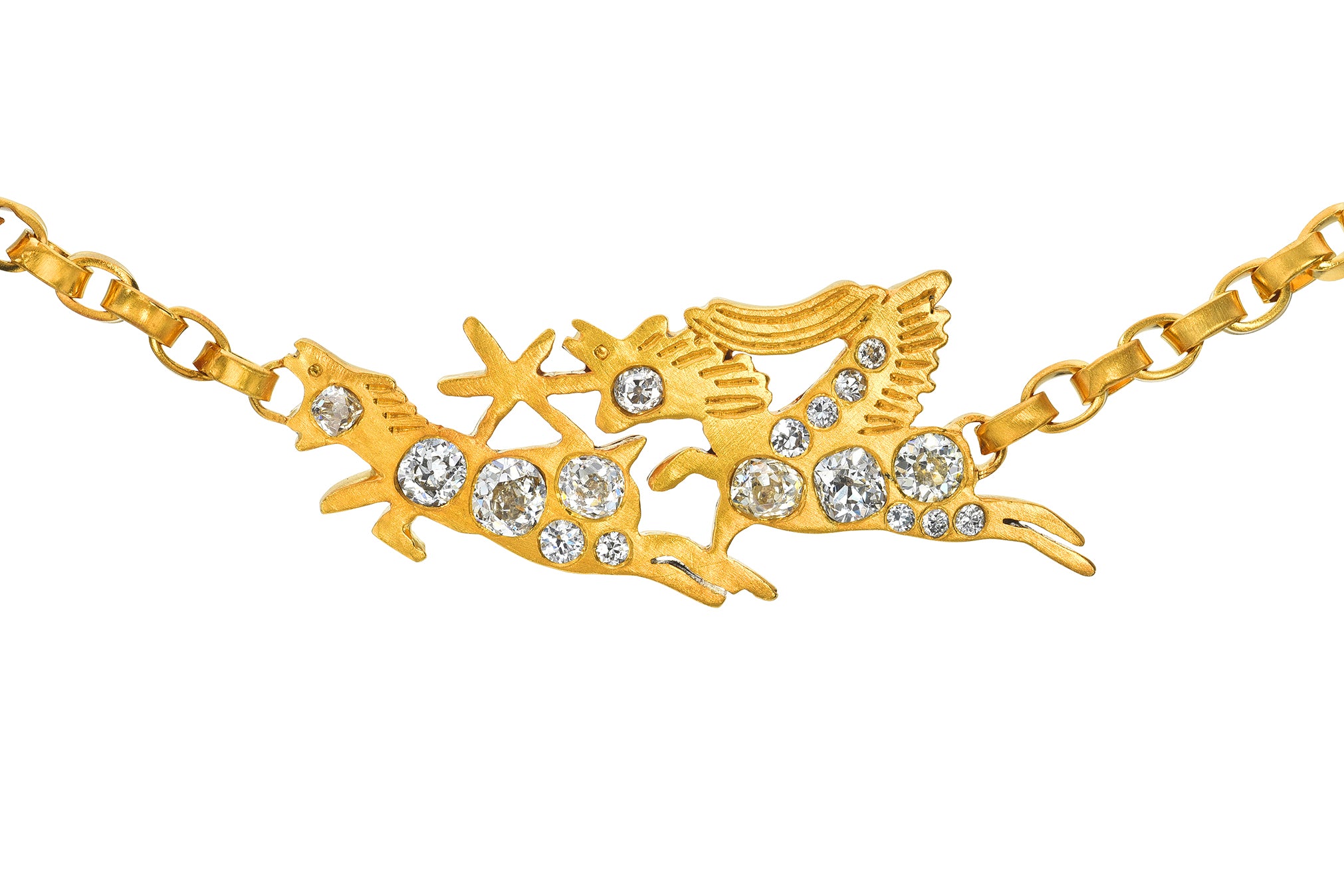 Darius Jewels Daryā Khonsary diamond lovers necklace