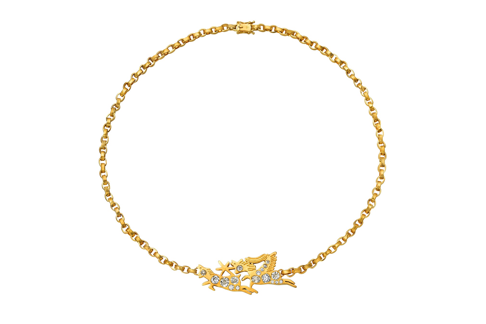Darius Jewels Daryā Khonsary diamond lovers necklace