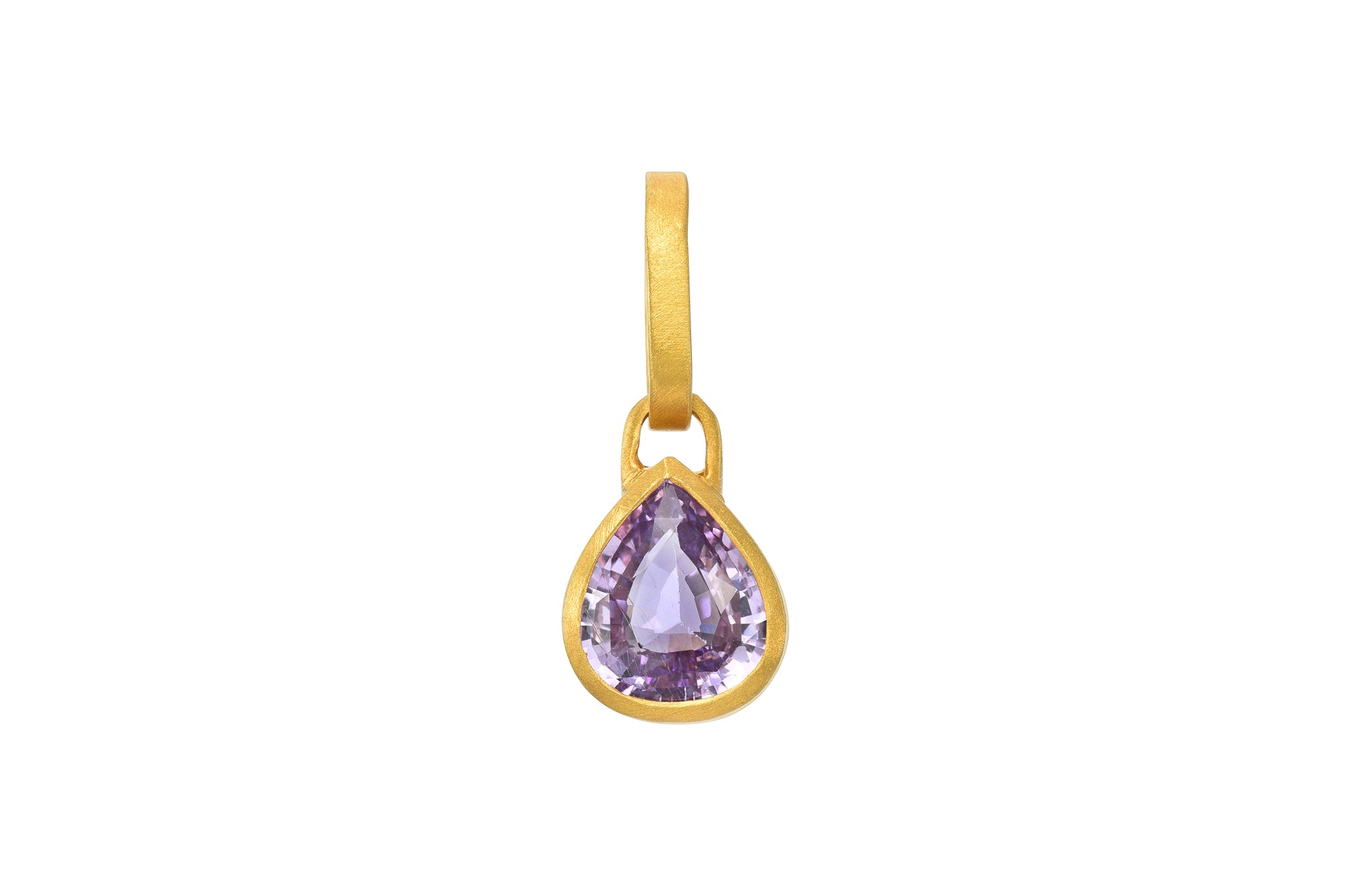ONE OF A KIND LILAC SAPPHIRE PENDANT