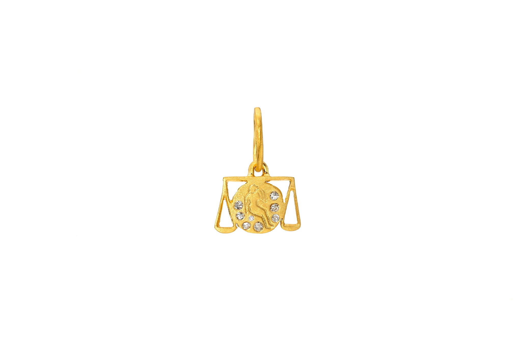 MINI DENDERA DIAMOND ZODIAC LIBRA CHARM