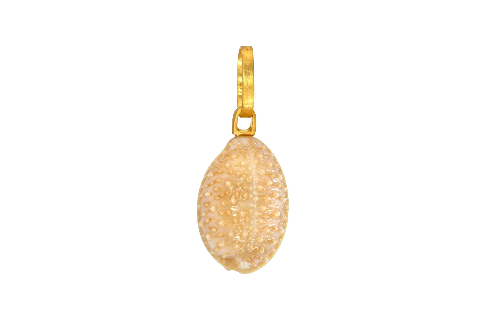 ONE OF A KIND KAUA'I GRANULATED COWRIE SHELL PENDANT