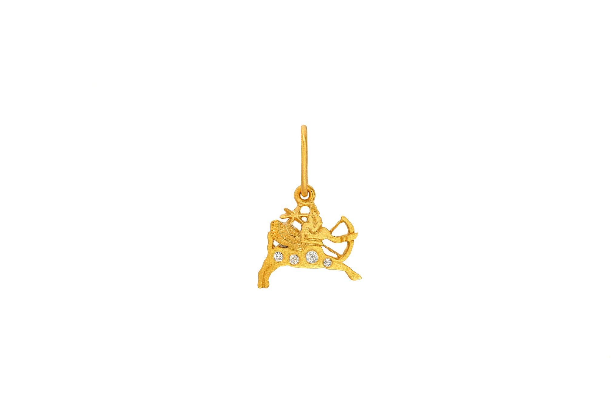 MINI DENDERA DIAMOND ZODIAC SAGITTARIUS CHARM