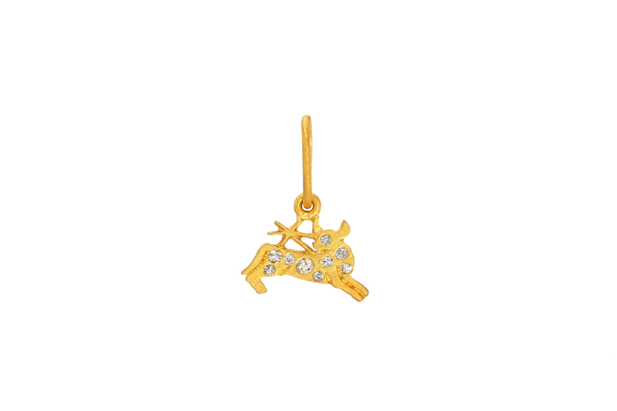 MINI DENDERA DIAMOND ZODIAC TAURUS CHARM