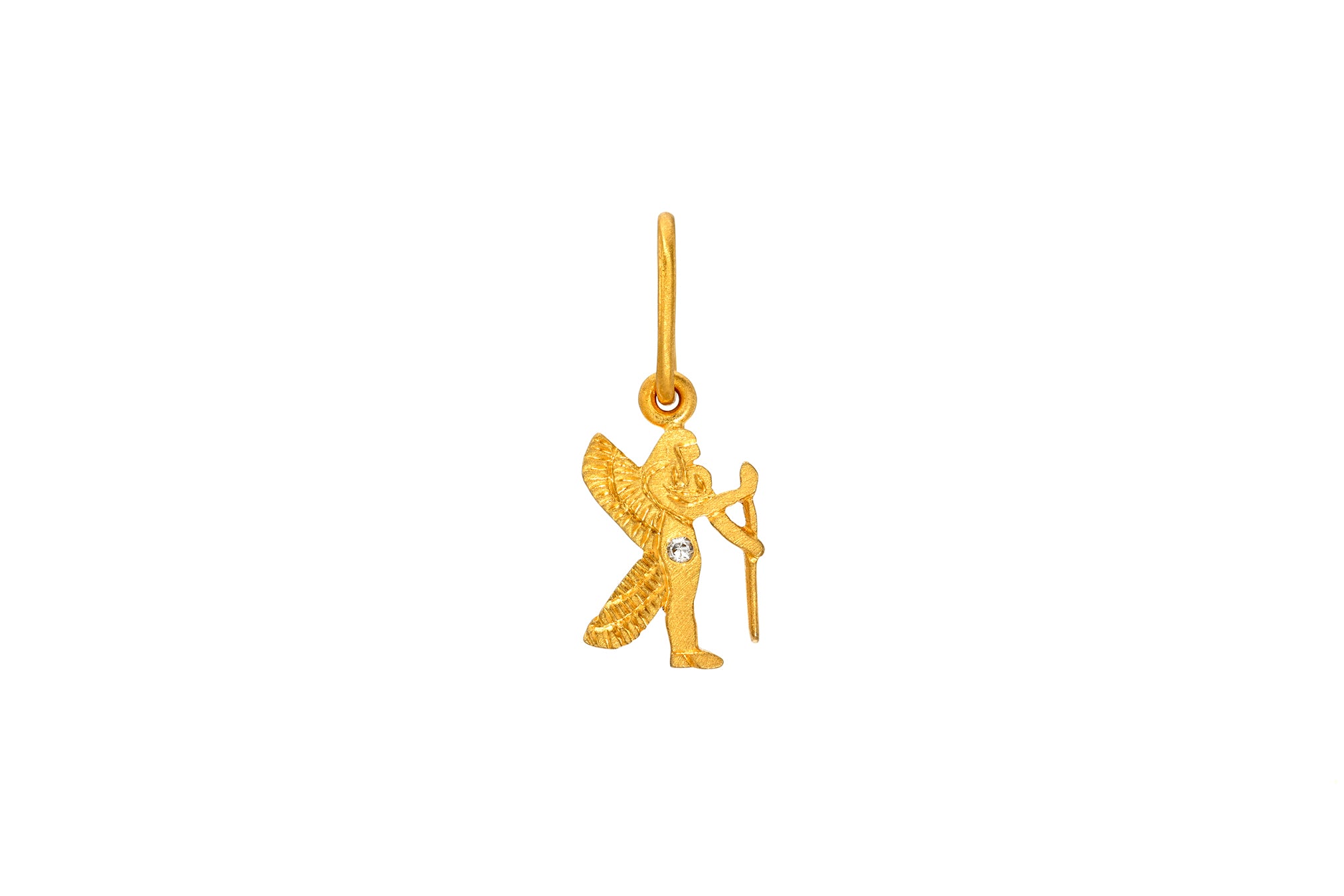 MINI DENDERA DIAMOND ZODIAC VIRGO CHARM