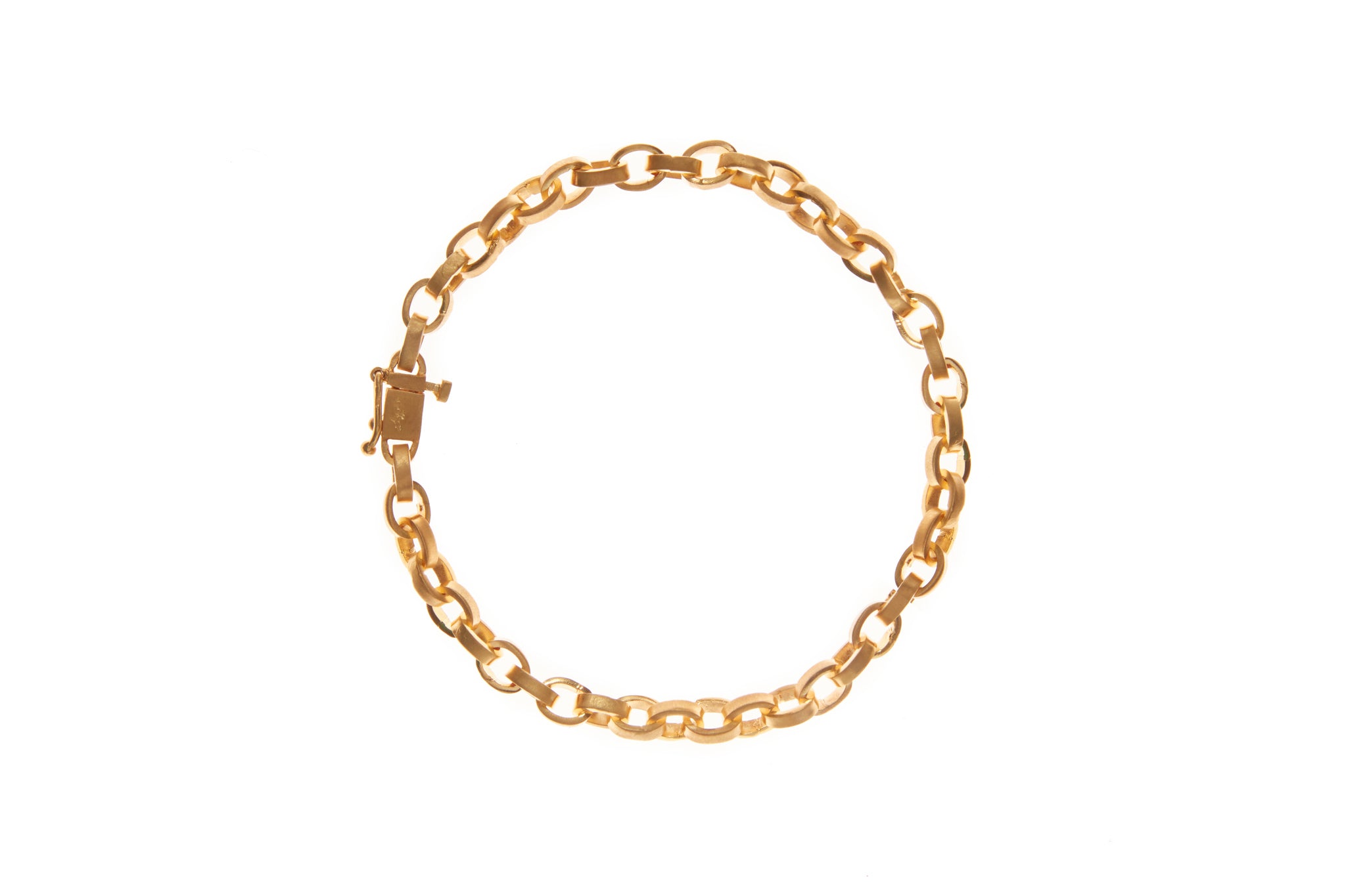 darius jewels signature chain bracelet 18k yellow gold darius khonsary